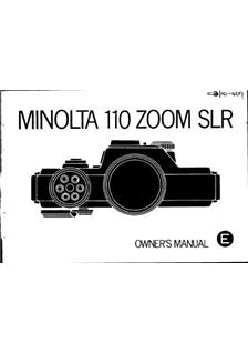 Minolta 110 Zoom manual. Camera Instructions.